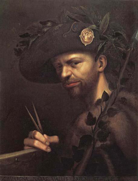 Giovanni Paolo Lomazzo Self-Portrait as Abbot of the Accademiglia oil painting image